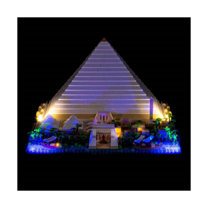 Produktbild Light my bricks LED Licht Set für LEGO 21058 Cheops-Pyramide