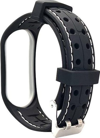 Beline pasek Smart Mi Band 7 czarno-biały black/white (Kunststoff, Silikon)