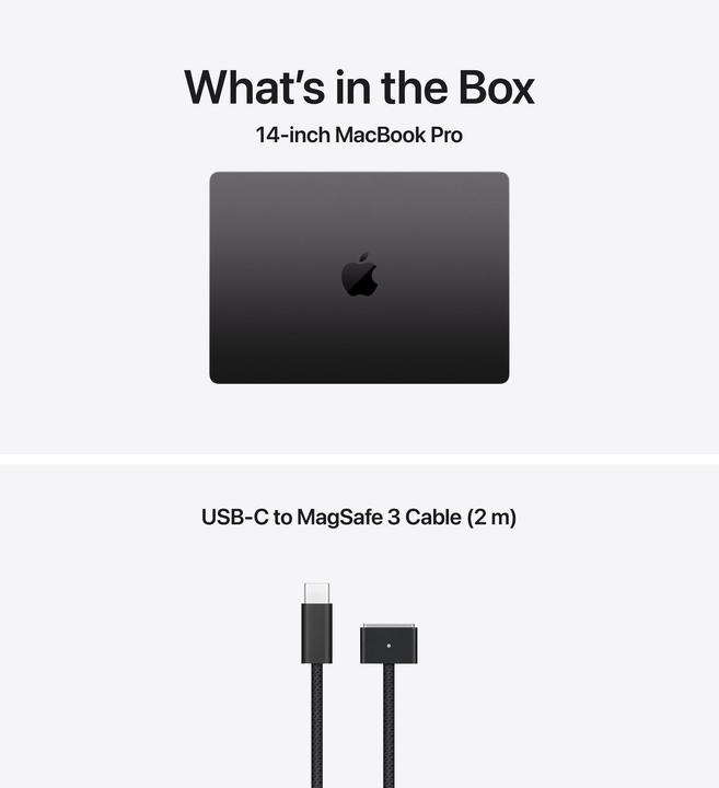 Produktbild Apple MacBook Pro 14 – 2025 (14.20", 512 GB, 24 GB, CH, M5)