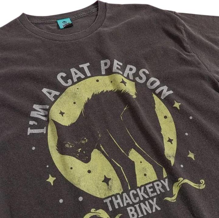 Produktbild Hocus Pocus Im A Cat Person Thackery Binx TShirt (M)