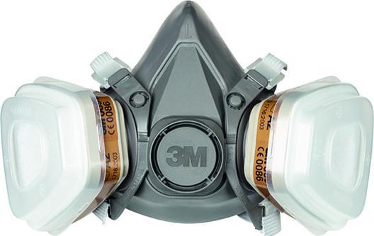 Image du produit 3M Jeu de masques de protection 6200 Kit/A2/P2 (A2P2, 1 x)