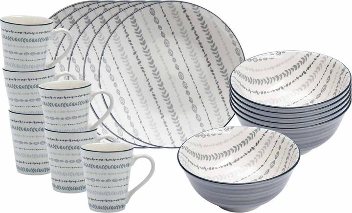 Produktbild Ritzenhoff & Breker Sendai Ranke Frühstücks-Set (18 Stk.)