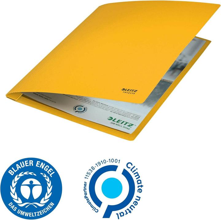 Image du produit Leitz Classeur à levier Recycle A4 jaune, 10 pièces (A4, 10x)