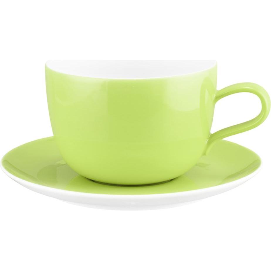 Seltmann, Tasse, Liberty Pure Colors Milchkaffeetasse mit Untertasse (380 ml, 1 x)