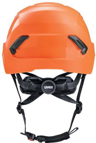 Actual product image Uvex Safety Safety helmet pronamic alpine 9735230 orange with vents (51 - 63 cm)
