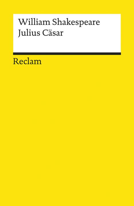 Produktbild Julius Cäsar (Deutsch, August Wilhelm Schlegel, Dietrich Klose, William Shakespeare, 2006)