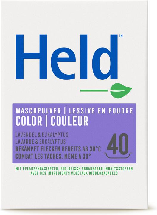Held Zero (40 Cicli di lavaggio, Polvere)