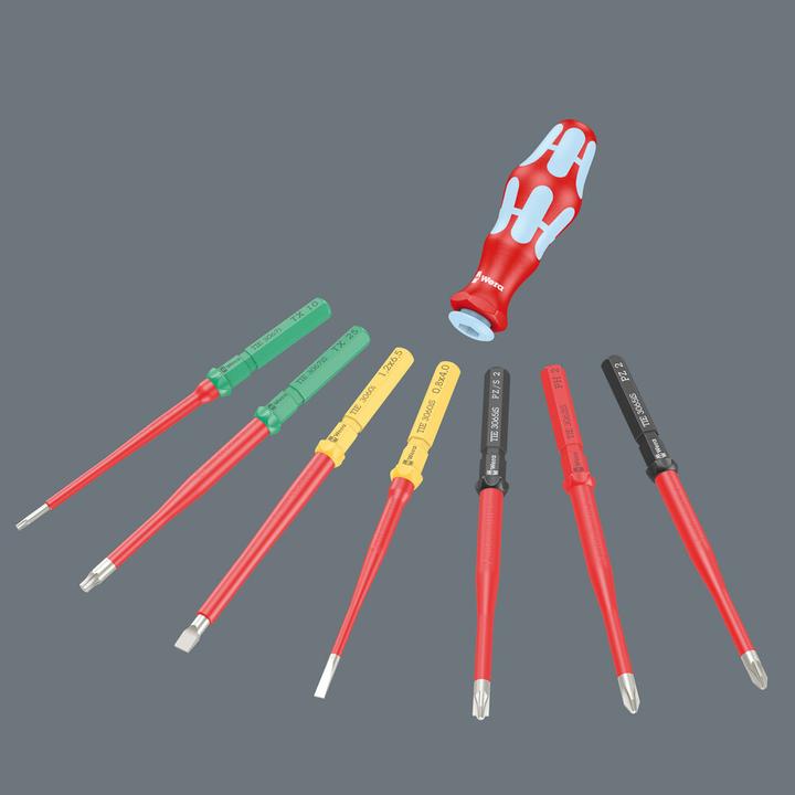 Produktbild Wera Kraftform Kompakt VDE Stainless 8 extra slim 1 (Pin-torx)