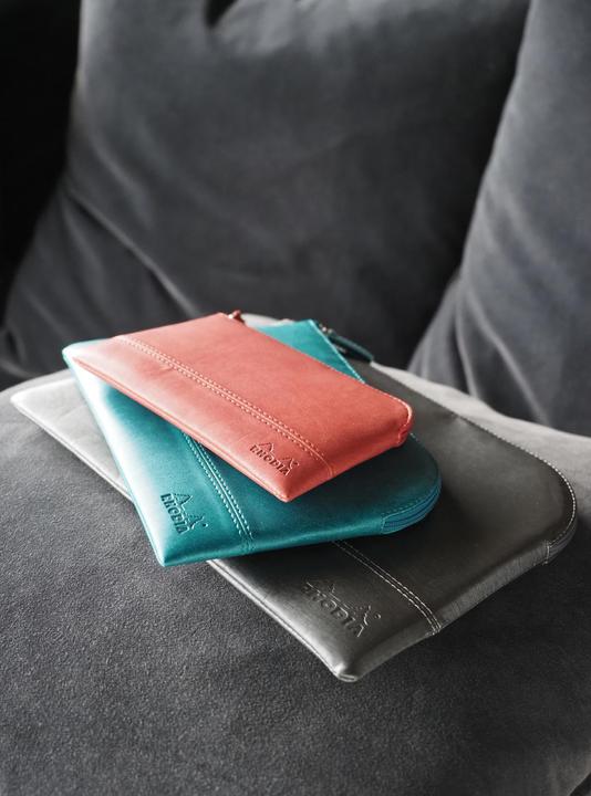 Actual product image Rhodia Faux leather case