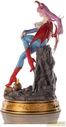 Actual product image First 4 Figures Darkstalkers PVC Statue Morrigan Aensland Player 2 Variant 25 cm
