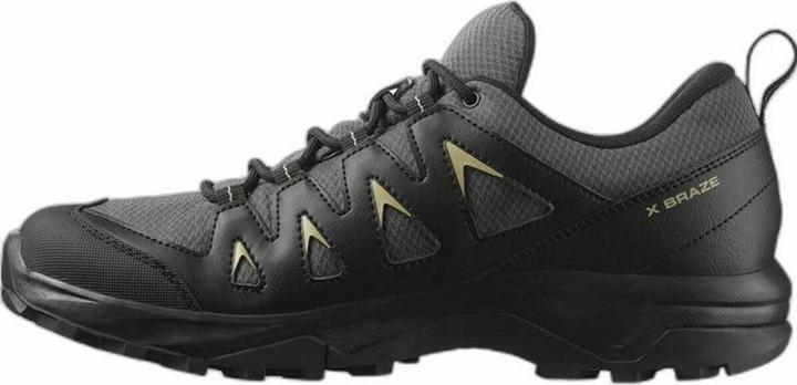 Image du produit Salomon X BRAZE GORE-TEX heren Wandelschoen, Magnet / Black / Gray Green, 44 2/3 EU (44 2/3)