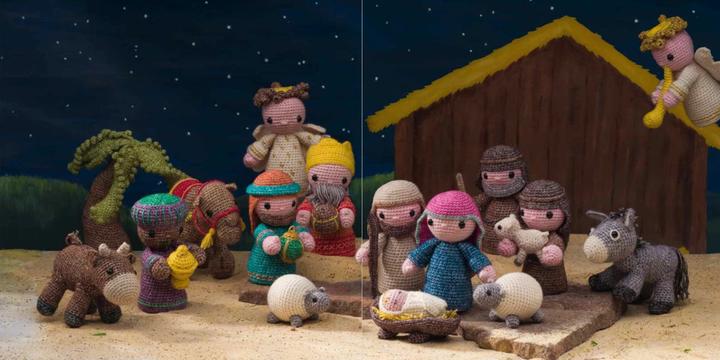 Produktbild Krippenfiguren selber häkeln (Deutsch, Christel Krukkert, Gerhard Witteveen, Janine Malz, 2022)