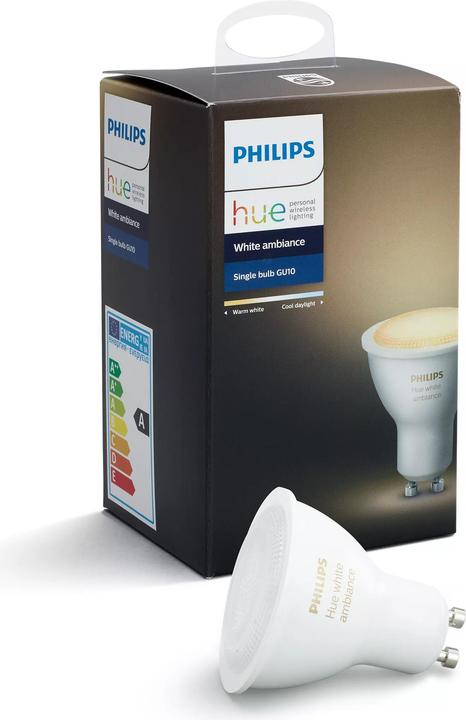 Produktbild Philips Farbton Weisse Umgebung (GU10, 5.50 W, 250 lm, 1 x, A)