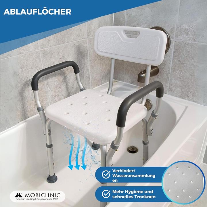 Actual product image Mobiclinic Model Puerto Bathing Chair for Disabled (100 kg)