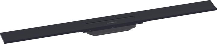 Image du produit hansgrohe HG Caniveau de douche RainDrain Flex raccourcissable, montage mural 900mm noir mat (900 mm)
