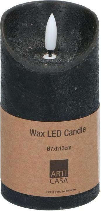 Produktbild Arti Casa LED Candle black Ø7xh13cm
