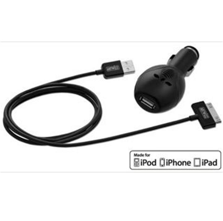 Image du produit Artwizz Chargeur de voiture pour iPad / iPod / iPhone / appareils de navigation Noir