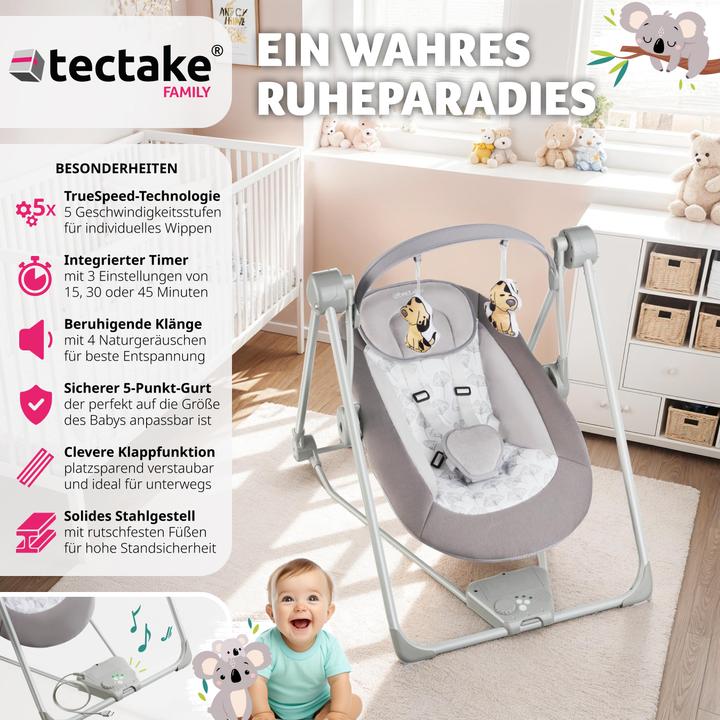 Image du produit tectake Babyschaukel Dogs