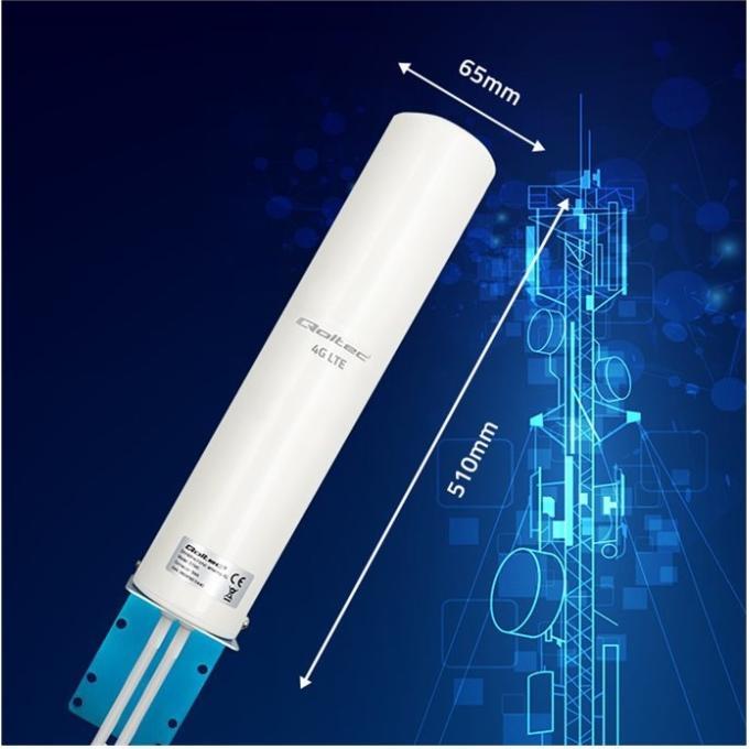 Qoltec Antena 4G LTE DUAL | 12dBi | dookólna | zewnętrzna (4G)