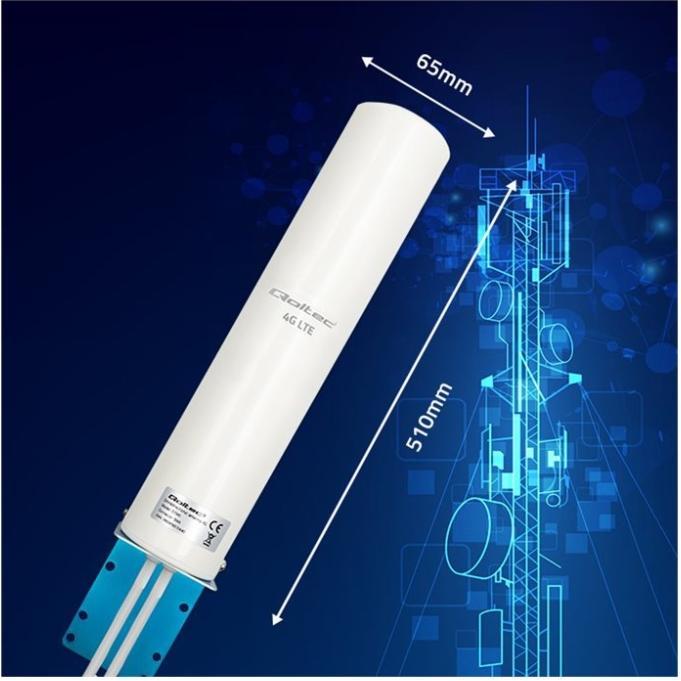 Qoltec Antena 4G LTE DUAL 12dBi dookólna zewnętrzna, Netzwerkantenne
