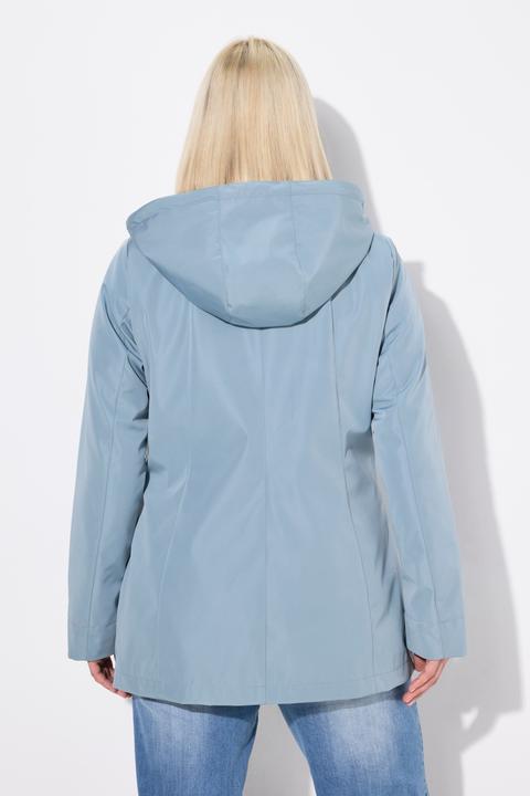Produktbild Ulla Popken HYPRAR Funktionsjacke, wasserabweisend, Kapuze (46, 48)