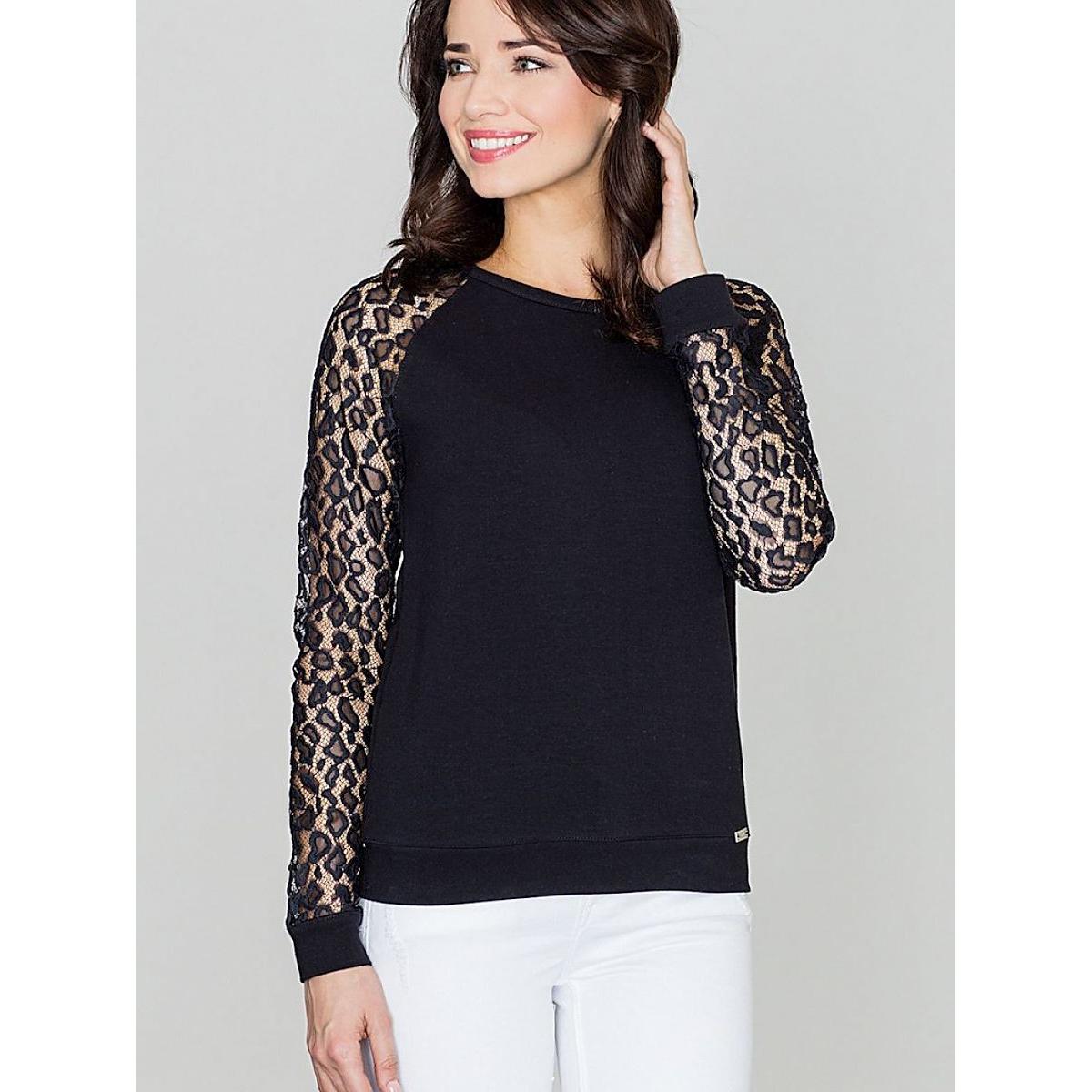 Lenitif, Damen, Bluse, Bluse, Schwarz, (M)