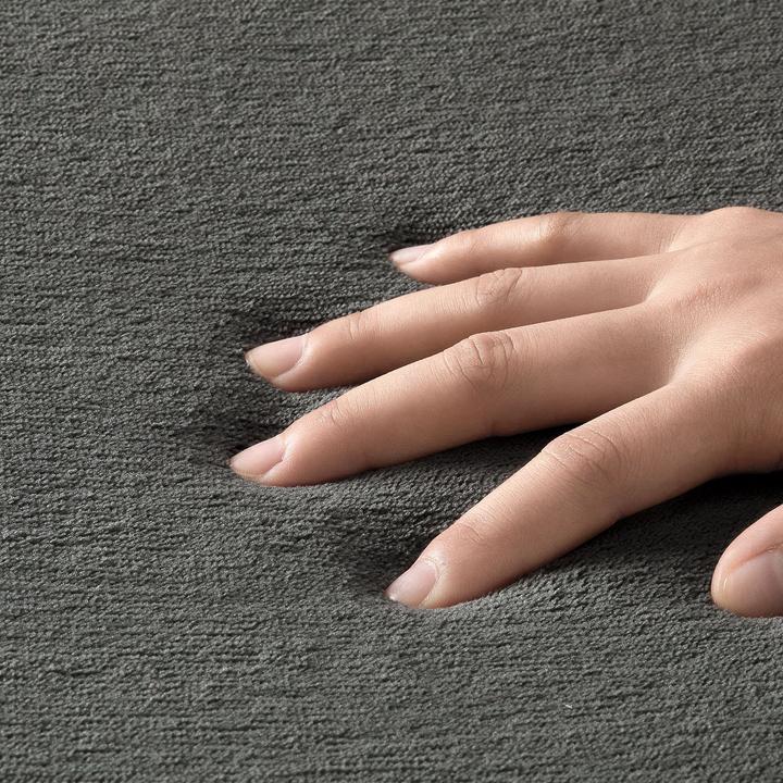 Produktbild TT Home Krabbelmatte Babyzimmer Teppich Spielmatte Kinder Unifarben Rutschfest Flauschig