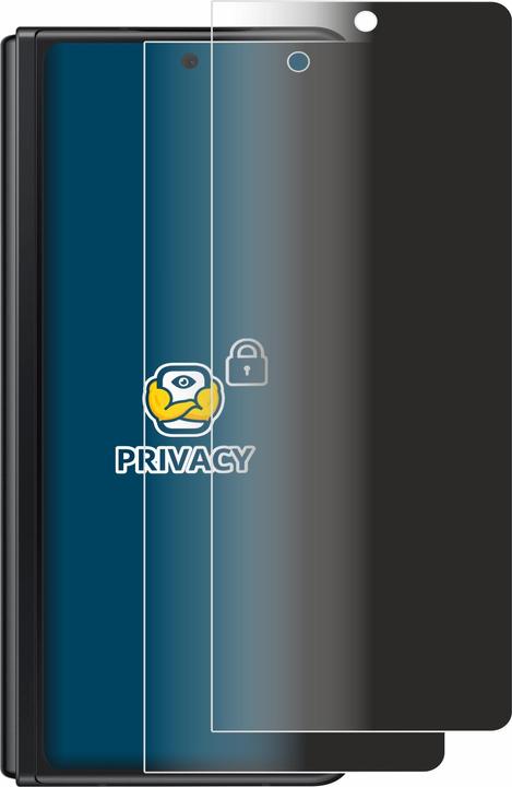 Image du produit BROTECT Film anti-regards Anti-Spy Privacy Film de protection contre la lumière bleue (2 pièce(s), Samsung Galaxy Z Fold3)