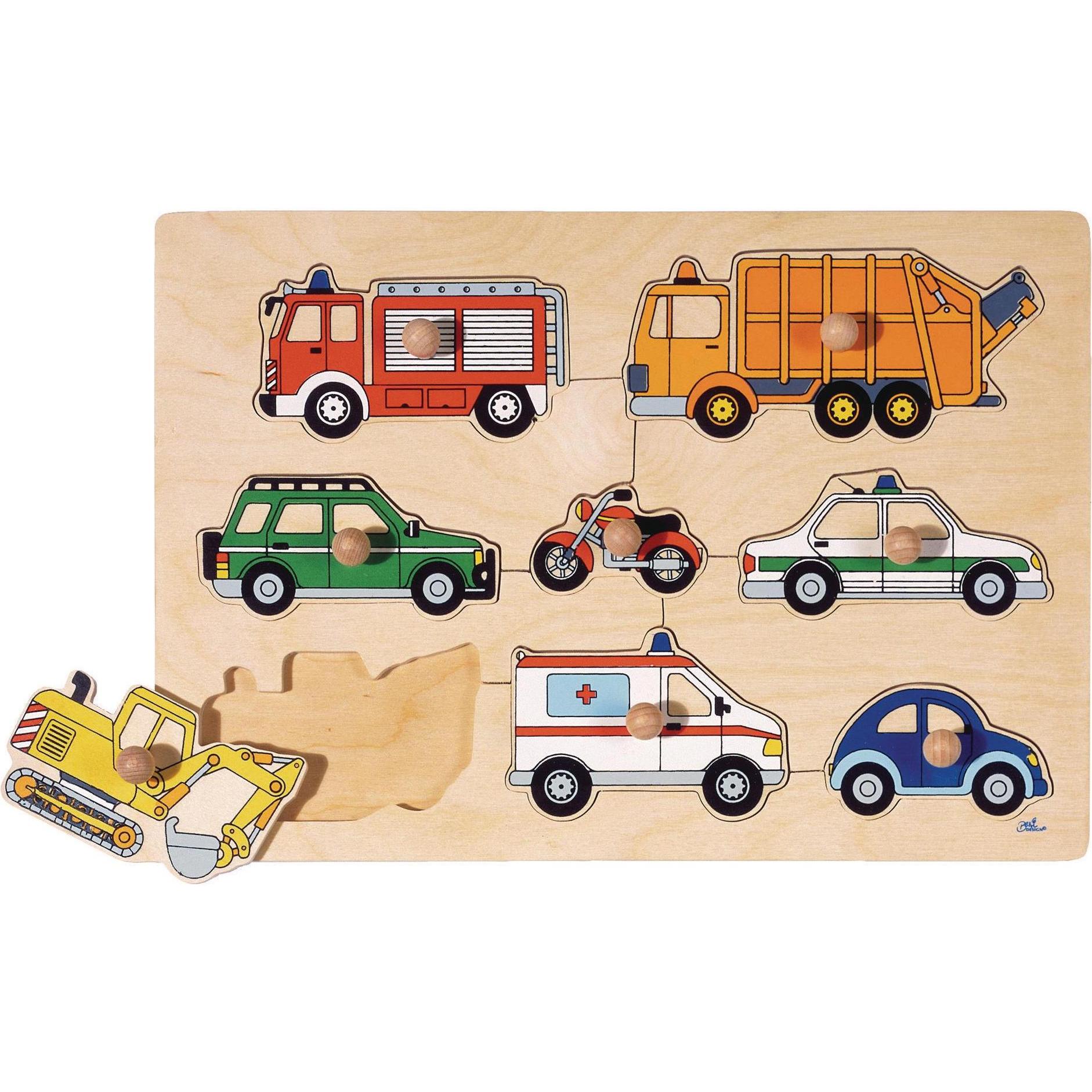 Goki Bubble Puzzle Verkehr (8 Teile)