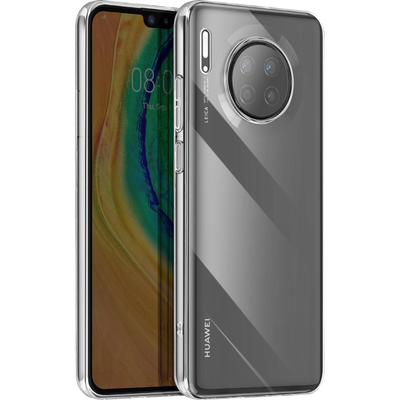 Avizar Classic Case (Huawei Mate 30), Smartphone Hülle, Transparent