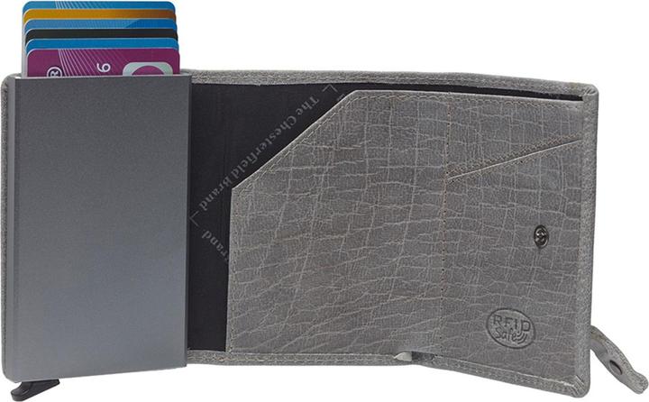 Immagine prodotto The Chesterfield Brand Portacarte di credito Antique Buff con protezione RFID in pelle 7 cm