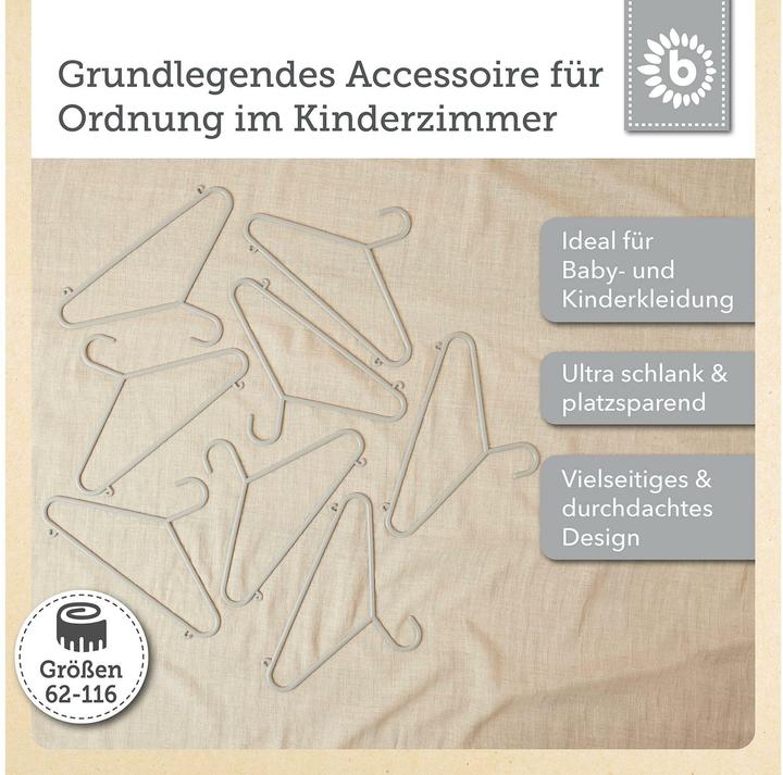 Produktbild Bieco Kleiderbügel (8 x)