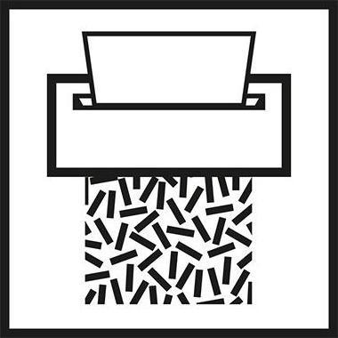 Actual product image Fellowes Powershred M-8C (Particle cut)