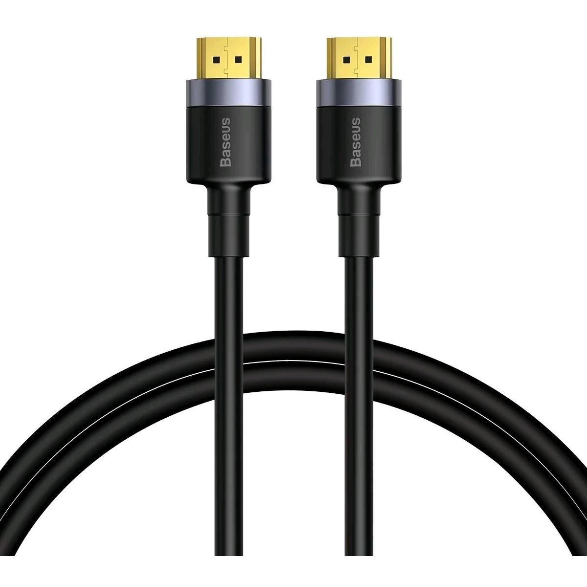 Baseus Cafule 4KHDMI Male To 4KHDMI Male Adapter Cable 2m Black (2 m, HDMI), Video Kabel