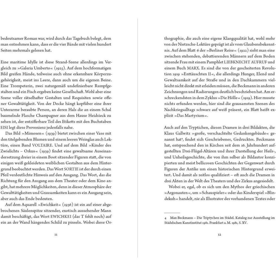 Thumbnail - Max Beckmann, Fachbücher von Petra Kipphoff