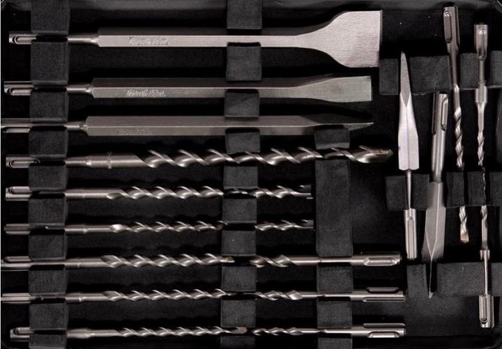 Produktbild Makita DHR 281 PMJ Akku Bohrhammer 2x18V 2,8J brushless SDS plus + Schnellwechselfutter + 2x Akku