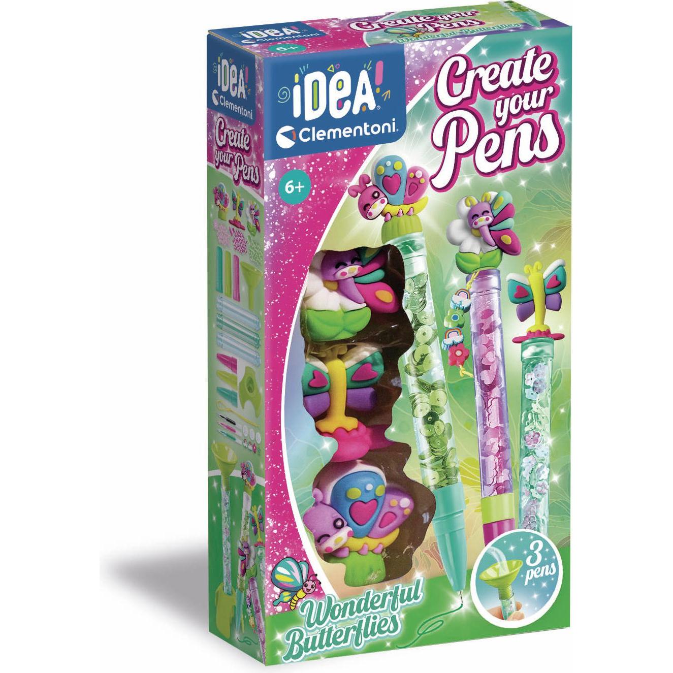 Clementoni Multicolore Idea - Mini Lab Penne Butterfly