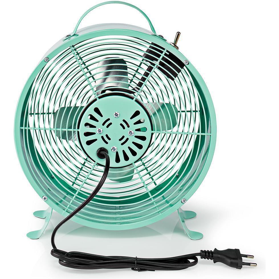 Thumbnail - Nedis FNCL10TQ20 M-TÜRKIS TISCHVENTILATOR RETRO 25CM 20W, Ventilator, Türkis
