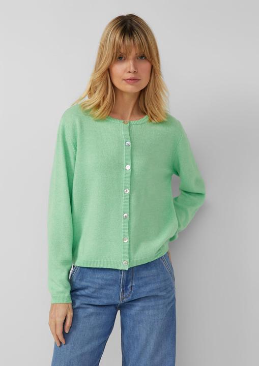 Produktbild s.Oliver Strickjacke Weiche Strickjacke aus Alpakamix (38)