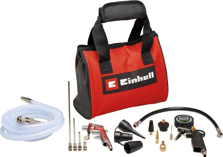 Image du produit Einhell Druckluft-Set 15-tlg. mit Tasche
