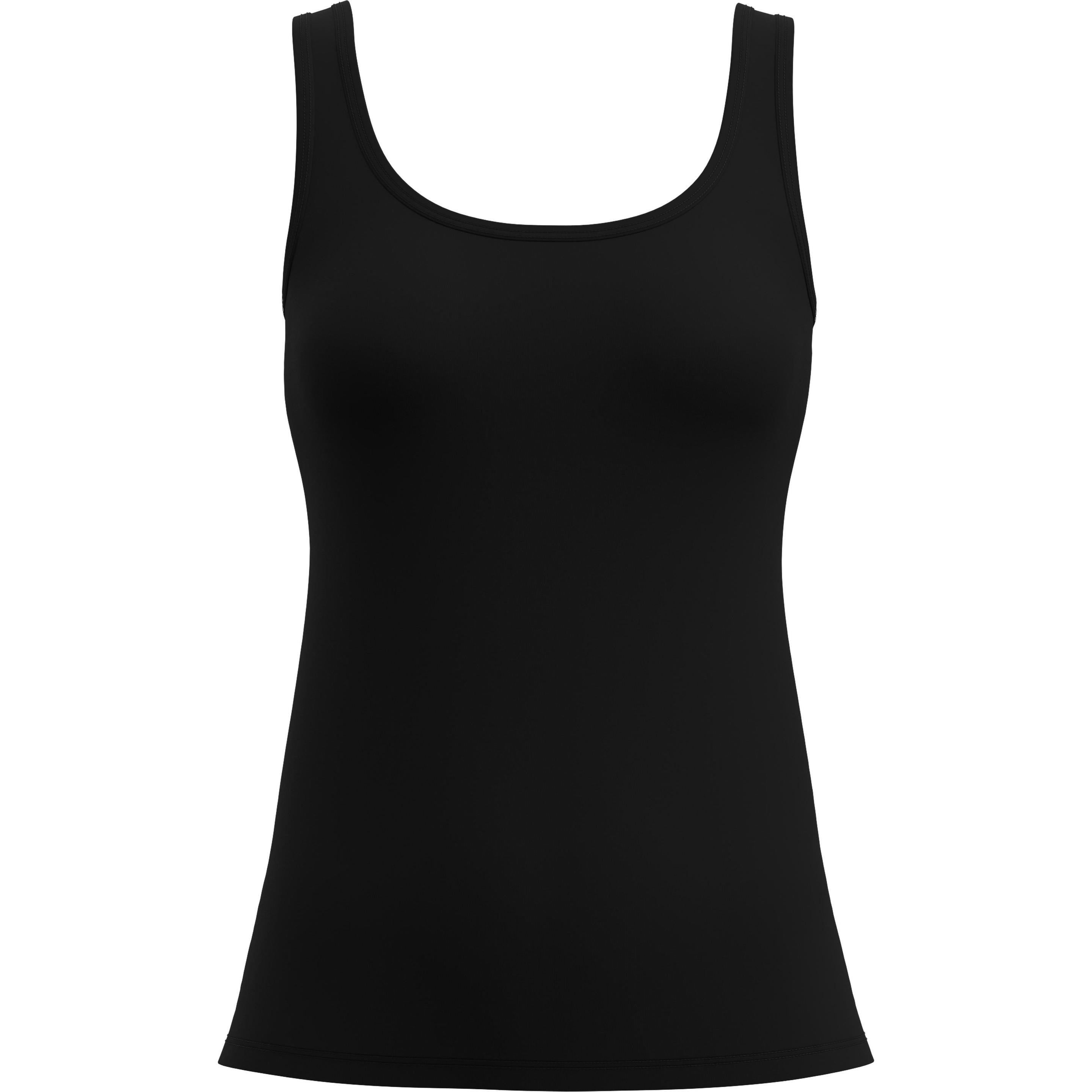 Calida, Damen, Shirt, Essential Cotton Tank-Top, Schwarz, (M)