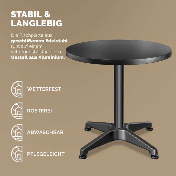 Actual product image Casaria Bar table