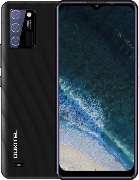 Immagine prodotto Oukitel Smartphone C25 4/32GB DS. Nero (32 GB, Melna, 6.52", Doppia SIM, 4G)