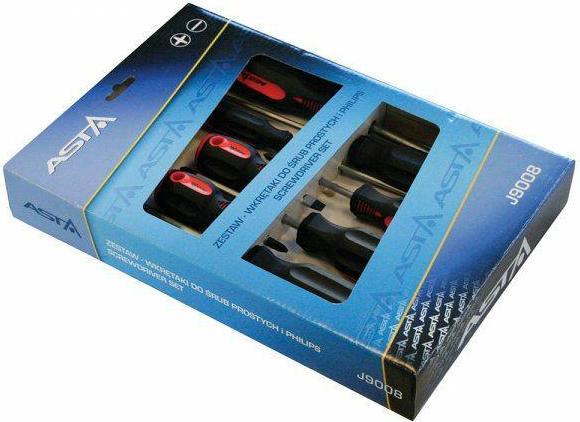 MGA Satra Wkrętaki Proste/Phillips-Zestaw 8 Szt. (Porta)