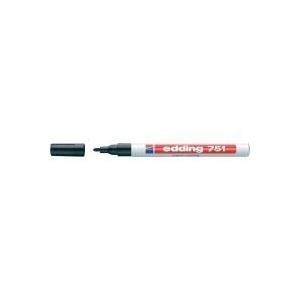 Productafbeelding Edding 751 Glanzende lakmarker (Zwart, 2 mm, 1 x)