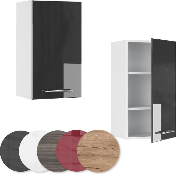 Anthrazit hochglanz, Weiss