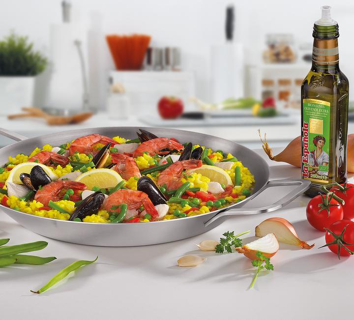 Actual product image Spring Paella-Pfanne Marbella ø 40x5.2 cm (40 cm, Paella pan, Aluminium)