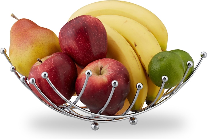 Immagine prodotto Relaxdays Cestino portafrutta (26 x 26 x 10 cm)