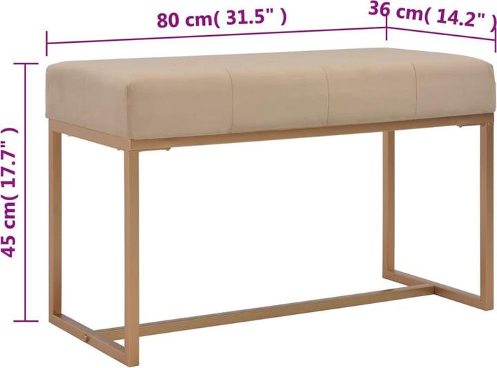 Image du produit VidaXL Flurbank (80 cm)