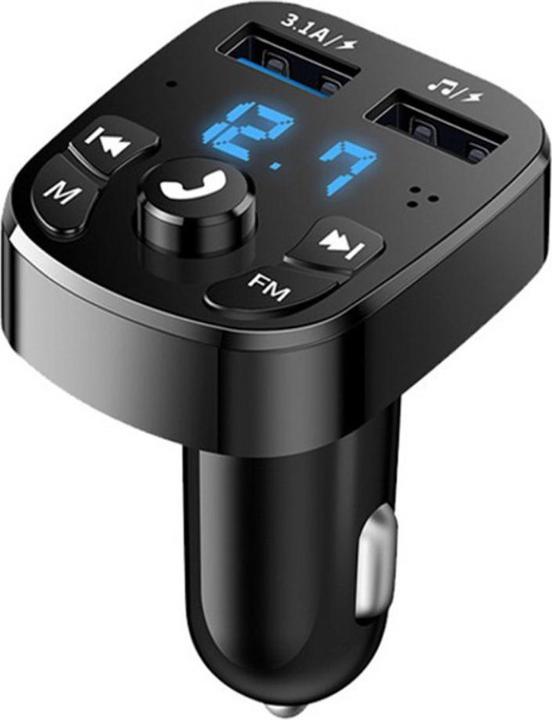 Actual product image Ueli Express Car Bluetooth 5.0 FM Transmitter with Handsfree Function